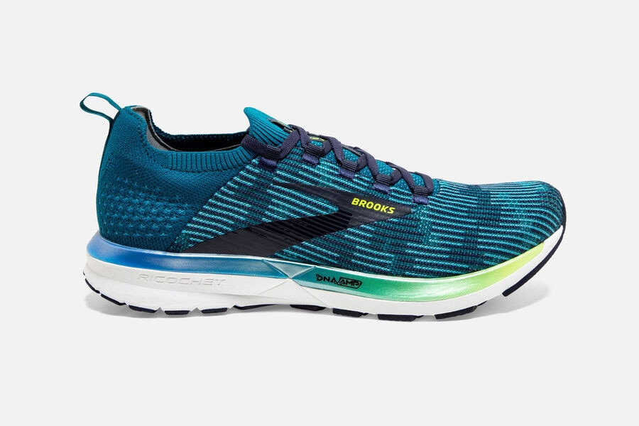 Zapatillas Running Brooks Ricochet 2 Mujer Azules/Azul Marino Ofertas XWYV59468